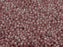 Runde Perlen 2 mm Kristall Lila Luster Tschechisches Glas  Farbe_Purple