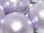 Cotton Pearls 30 mm Lavendel Japanische Glasperlen Miyuki Purple