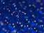20 g 11/0 Rocailles Preciosa Ornela, Blau Transparent, quadratisches Loch, Tschechisches Glas