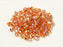 MC (machine cut) Perlen 3 mm Kristall Orange schimmernd Tschechisches Glas Farbe_Orange Farbe_ Multicolored