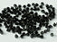 MC (machine cut) Perlen 3 mm Schwarz Tschechisches Glas Farbe_Black
