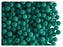 160 St. Rund NEON ESTRELA Perlen 3mm, Böhmisches Glas, Smaragd Grün