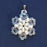Exklusives Perlen-SET „3 Schneeflocken“ (Perlenschmuckherstellung zum Selbermachen), Weiß