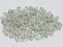 144 pcs MC (machine cut) Perlen 4 mm Kristall Viridian Tschechisches Glas Farbe_Clear Farbe_ Grey