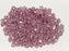 144 pcs MC (machine cut) Perlen 4 mm Hell Amethyst Tschechisches Glas Farbe_Purple
