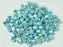 144 pcs MC (machine cut) Perlen 4 mm Türkis 2xAB Tschechisches Glas Farbe_Green Farbe_ Multicolored