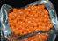 100 St. Runde Perlmuttperlen 3mm, Böhmisches Glas, Pastell Orange
