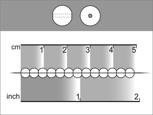 100 St. Runde Gepresste Perlen 4mm, Böhmisches Glas, Leichter Topas AB