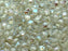 50 pcs 50 pcs Star Beads 6 mm Crystal Green Rainbow Czech Glass Green Multicolored