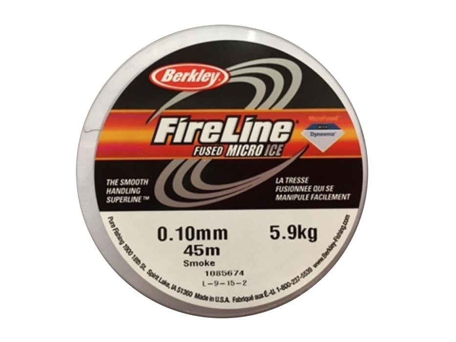 1 St. Beadsmith Fireline 0.10mm Durchschnittlicher Durchmesser 45m (50YD), Rauchgrau