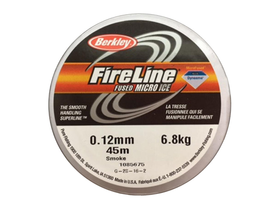 1 St. Beadsmith Fireline 0.12mm Durchschnittlicher Durchmesser 45m (50YD), Rauchgrau