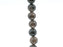 10 pcs Runde Perlen aus Naturstein 8 mm, Obsidian Semitransparent Schwarz, Ural Edelsteine, Russland (Natural Stones Round Beads)