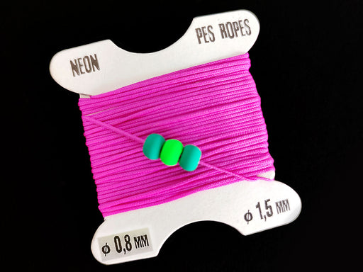 Pes Seile 5x08 mm Neon Lila Polyester Farbe_Purple