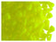 20 St. Spike Kleine NEON Perlen 5x8mm, Böhmische Glas, Gelb