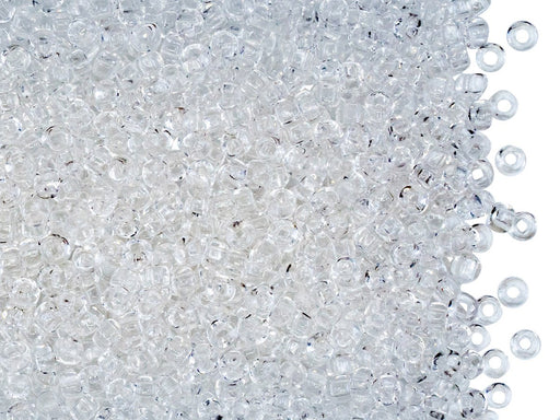 Rocailles 9/0 Kristall Transparent quadratisches Loch Tschechisches Glas  Farbe_Clear