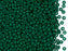 Rocailles 9/0 Opak Smaragd Tschechisches Glas Farbe_Green