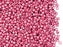 Rocailles 9/0 Rosa Terra metallic Tschechisches Glas  Farbe_Pink