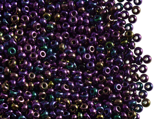 20 g 9/0 Rocailles Preciosa Ornela, Lila Iris, Tschechisches Glas