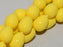 Glastropfen 11x8mm Gelber Kürbis Tschechisches Glas Farbe_Yellow