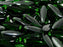 Dolchperlen 5x16 mm Chrysolith Vakuum Hämatit Tschechisches Glas Farbe_Green