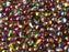 Teardrop Perlen 6x9mm Kristall Magische Wein Tschechisches Glas Farbe_Red