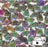 Diamonduo™ Beads 5x8 mm 2-Loch  Kristall schimmernd Kupfer Tschechisches Glas  Farbe_Multicolored