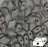 Diamonduo™ Beads 5x8 mm 2-Loch  Betongrau Tschechisches Glas  Farbe_Grey