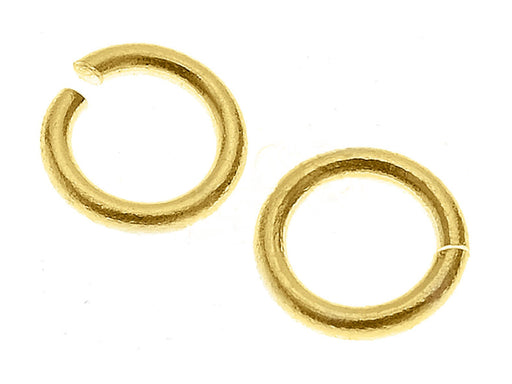 1 St. Jump Ring 5,9mm, Vergoldet