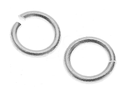 1 St. Jump Ring 5,9mm, Versilbert