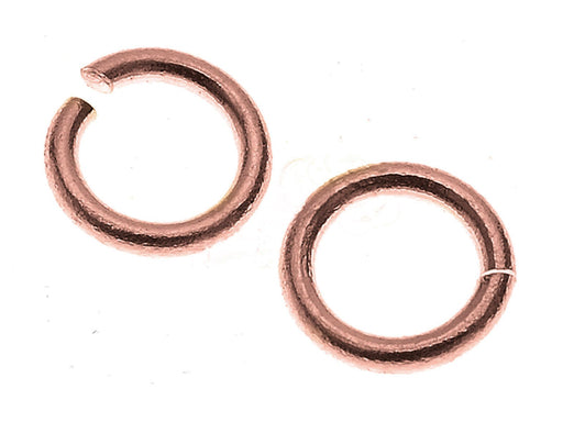 1 St. Jump Ring 5,9mm, Antik Kupfer