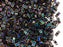 5 g Halb Tila Perlen 5x2.3x1.9 mm, 2-Loch, Transparent Root Beer AB, Miyuki Japanese Perlen