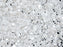 5 g Halb Tila Perlen 5x2.3x1.9 mm, 2-Loch, White Pearl Ceylon, Miyuki Japanese Perlen