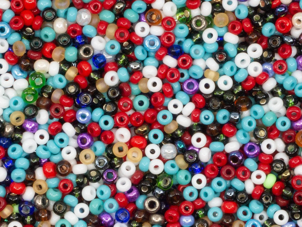 Mix Beads 9/0,  Mix, Czech Glass