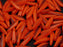Dagger Beads 5x16 mm Orange Combi Czech Glass Orange