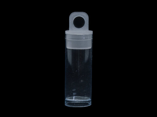 Kunststoffröhrchen mit Deckel 38x14 mm Transparent Kunststoff Tschechische Republik Farbe_