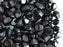 50 St. Pinch Beads gepresst 5x3,5mm, Hämatit Metallic, Tschechisches Glas