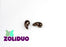 20 St. ZoliDuo® Recht Version Perlen, Teardrop 5x8mm mit zwei Löchern, Böhmisches Glas, Dunkel Gold Metallic