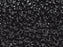 Zwischenperlen 2.2x1 mm Schwarz Japanische Glasperlen Miyuki Farbe_Black