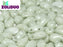 20 St. Tschechische Gepresste Glasperlen ZoliDuo® Links 5x8 mm, Alabaster Hellgrün Glanz