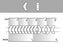 50 pcs Glasperlen Arrow® 5x8 mm, 2-Loch, Jet Lila Iris, Tschechisches Glas (Arrow® Beads)