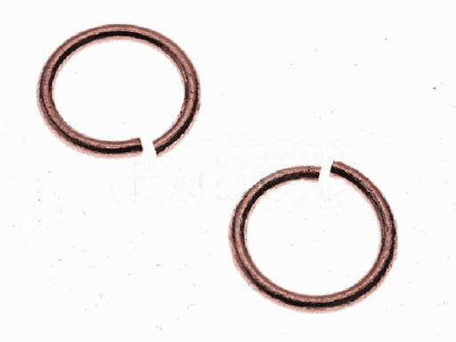 1 St. Jump Ring 4,6mm, Antik Kupfer
