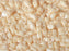 50 St. StormDuo® Gepresste Perlen 3x7mm 2-Loch, Tschechische Glas, Kreideweiß Champagne Luster