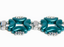 1 St. Exklusive Perlenstickerei Kit für DIY Schmuckherstellung, Armband „Magic Identity“ (Türkis-Silber)