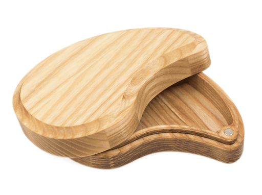 Ash tree wooden box for jewelry and  craft supplies storage. Prefect gift wrap
